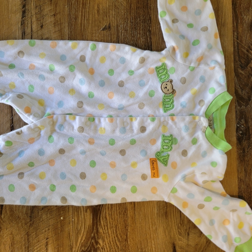 Carter's 6 to 9 months I love Mommy sleeper